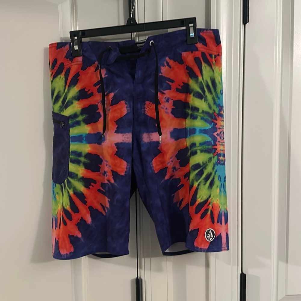 Volcom Tie Die Swim Trunks